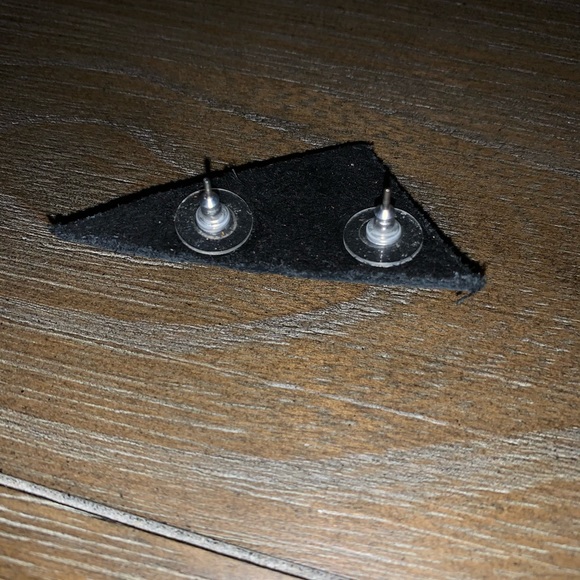 Boutique rectangle earrings - Picture 2 of 2